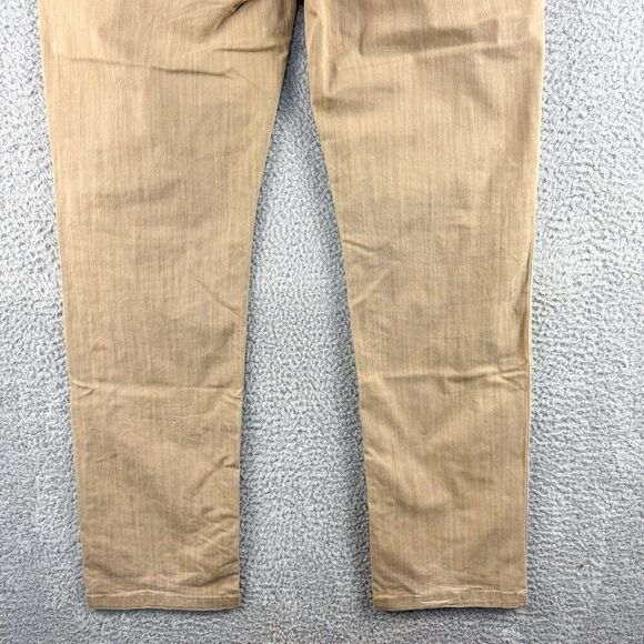 Rover & Lakes Performance Pants Mens 34 Tan Stretch Business Casual Outdoor Camp - Picture 8 of 16